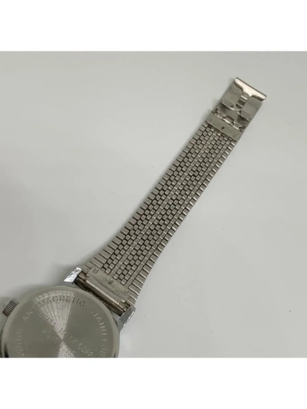 Vintage Impex mechanical wind up women’s watch 23mm japan silver tone works